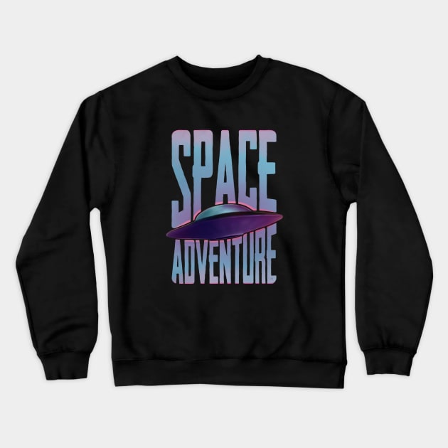 Space adventure Crewneck Sweatshirt by mrvorana